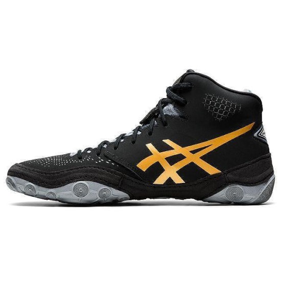 Борцовки ASICS DAN GABLE EVO 2 Black/Pure Gold 1081A018.004