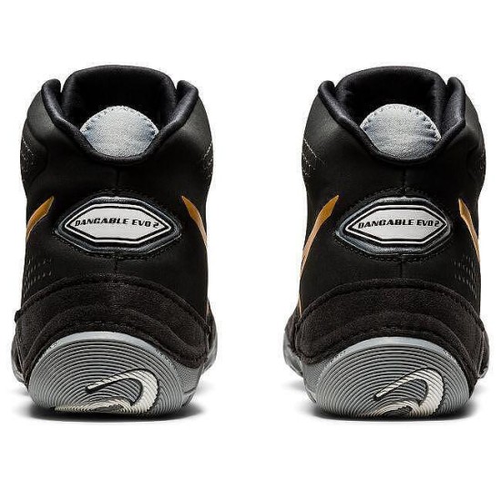 Борцовки ASICS DAN GABLE EVO 2 Black/Pure Gold 1081A018.004