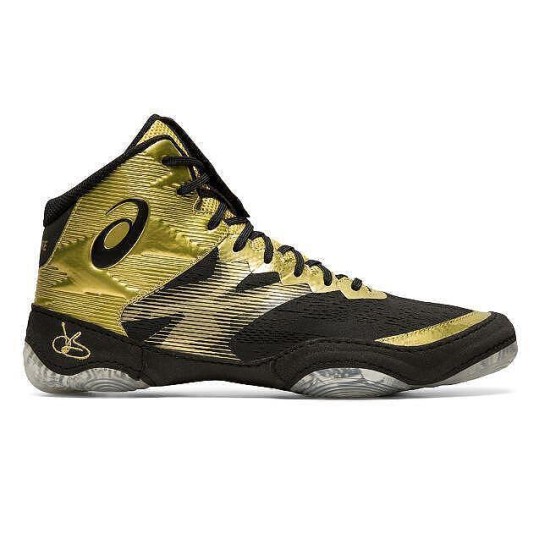 Борцовки ASICS JB ELITE IV Rich Gold/Black 1081A016.200