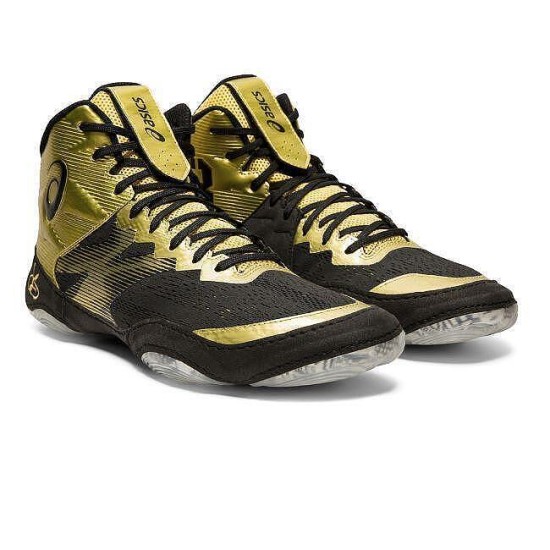 Борцовки ASICS JB ELITE IV Rich Gold/Black 1081A016.200