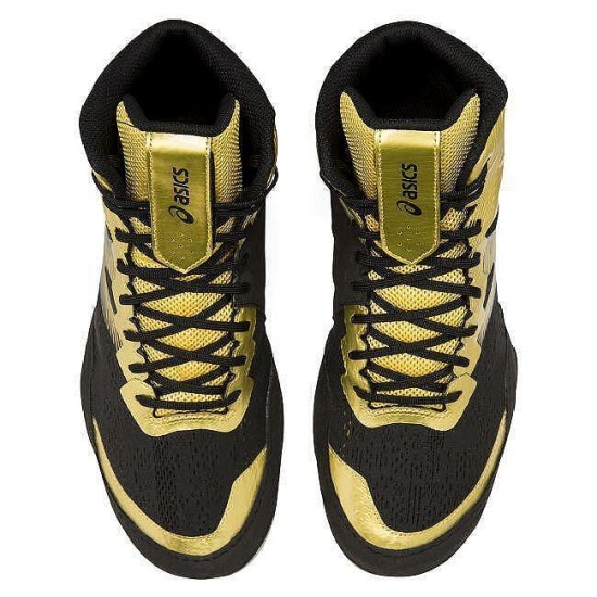 Борцовки ASICS JB ELITE IV Rich Gold/Black 1081A016.200