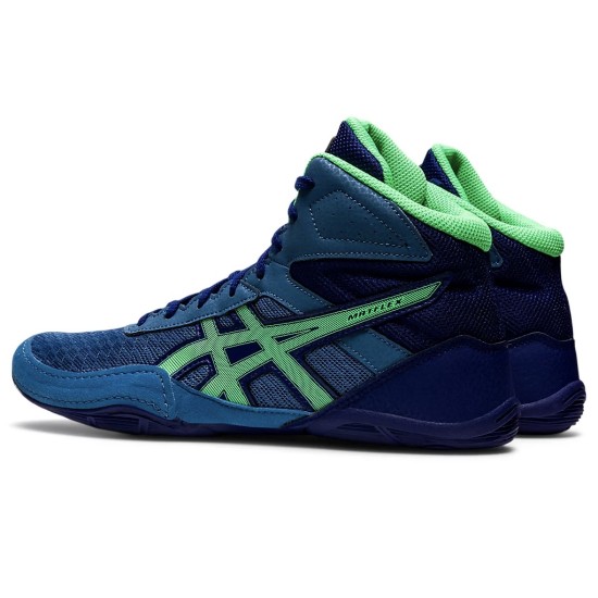Борцовки Asics Matflex 6 Azur/New leaf 1081A021.404