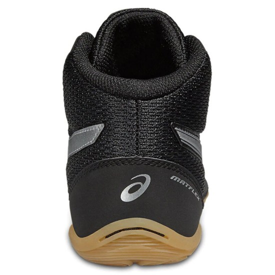 Детски борцовки ASICS Matflex 5 GS Black/Silver C545N.9093