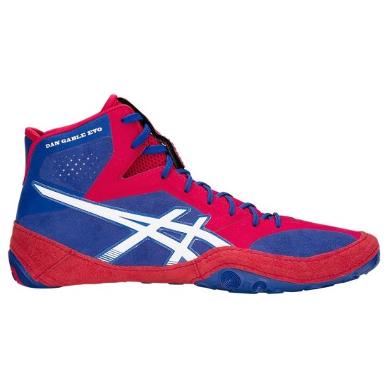 Борцовки ASICS DAN GABLE EVO Royal Blue/Red/White J700Y.400
