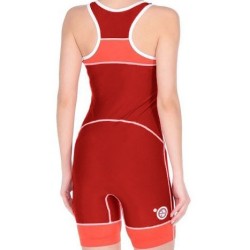 Трико за борба Asics дамско червено 157518.0023